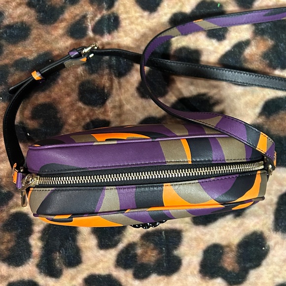 Versace Multicolor Leather Palazzo Medusa Camera Crossbody Bag - Picture 3 of 6